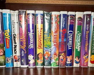 Disney Masterpiece Collection and Black Diamond VHS Lot