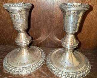 Duchin Creation Weighted Sterling Candlesticks