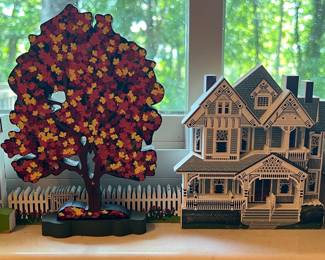 Shelia's Pine Crest Knoxville Tennessee Collectible Houses and Trees