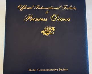 Postal Commemorative Society Princess Diana Stamp Collection