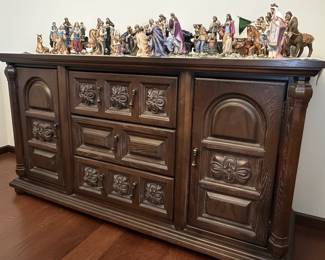 Bassett Furniture Spanish Mediterranean Style Sideboard