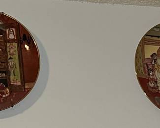Lovable Teddies Collection by Michael Hague Collector Plates