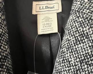 L.L.Bean Wool-Cashmere Blend Blazer