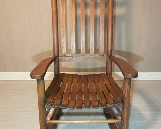 Mission Style Oak Rocking Chair