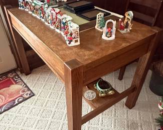Mission Style Oak Writing Desk