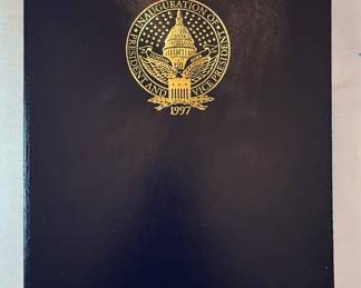 1997 Bill Clinton Presidential Inaugural Invitation and Photo Folder