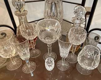 Waterford Lismore Crystal Stemware and Decanter Collection