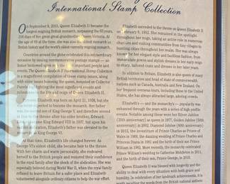 The Queen Elizabeth II International Stamp Collection