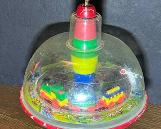 Bolz Panorama Spinning Top Train