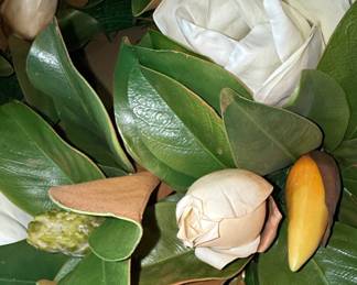Artificial Magnolia Wreath