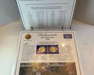 Postal Commemorative Society Statehood Quarters Collection