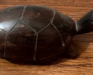 JoBa Hand Carved Ironwood Turtle
