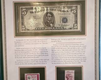Postal Commemorative Society Five-Dollar Silver Certificate Collection