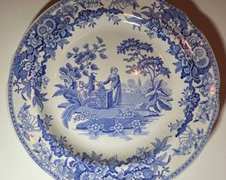 Blue and White Plates