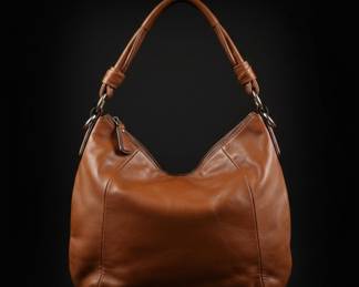Coach Leather Hobo Bag