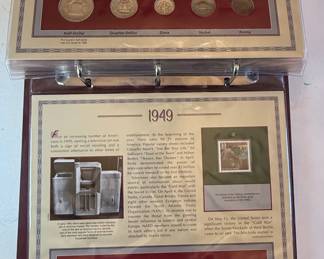 Postal Commemorative Society U.S. Coins of the 1940s Collector Set