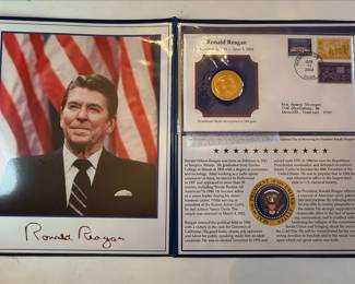 Postal Commemorative Society Ronald Reagan Memorial Commemorative