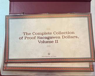PCS Stamps & Coins Proof Sacagawea Dollar Collection