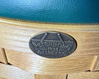 Peterboro Basket Co. Lidded Hamper