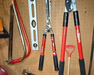 Assorted Garden Tools and Equipment