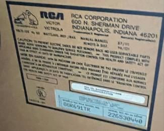 RCA ColorTrak Console Television