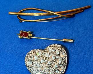 Assorted Brooch and Stick Pin Set