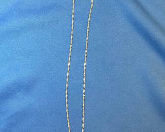 14K Gold Singapore Chain Necklace