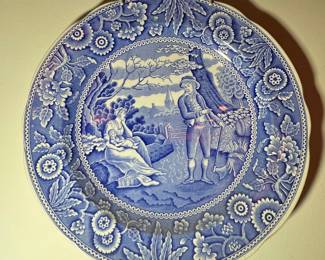 Blue and White Plates