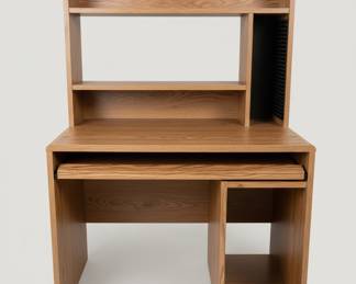 Computer Workstation Desk with Hutch