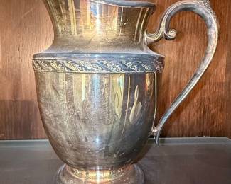 Silver Plated Tea Service and Serving Pieces