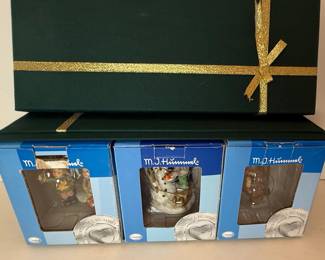 M.I. Hummel Ornament Set