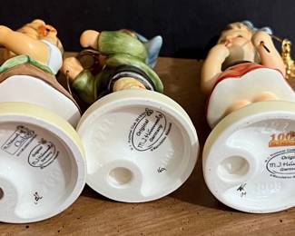 Goebel M.J. Hummel Club Figurines with Charms