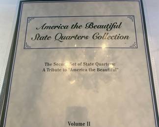 America the Beautiful State Quarters Collection Albums - Vol I & II