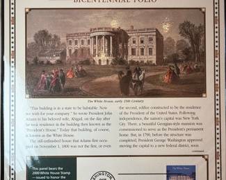 Postal Commemorative Society White House Bicentennial Folio