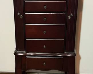 Thomas Pacconi Classics Jewelry Armoire Style Chest
