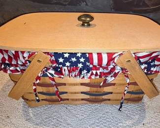 Longaberger All-American Patriot Basket