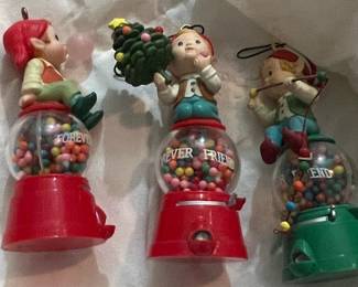 Enesco "Merry Menage" Toy Chest Ornament Collection