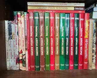 Collection of Southern Living Annual Recipe Cookbooks