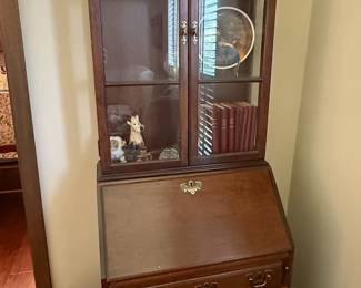 Ethan Allen Georgian Court Cherry Secretary Desk