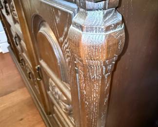 Bassett Furniture Spanish Mediterranean Style Sideboard