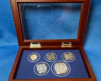 1943 US Coin Set with Personalized Nameplate