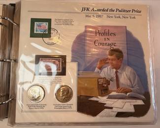 Postal Commemorative Society JFK Half-Dollar Collection