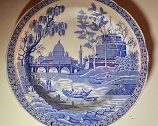 Blue and White Plates