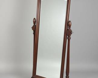 Chippendale Style Cheval Mirror