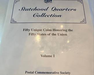 Postal Commemorative Society Statehood Quarters Collection