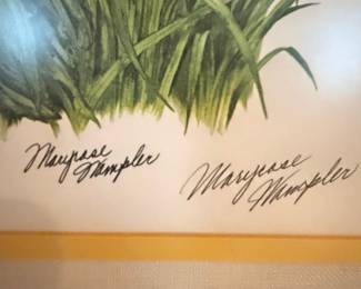 Maryrose Wampler Goldenrod Botanical Print