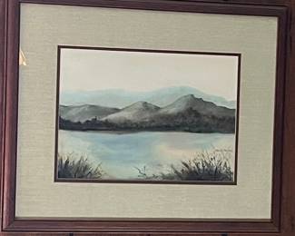 Hazel Hatcher Landscape Watercolor