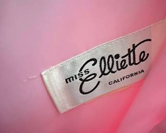 Miss Elliette California Pink Chiffon Dress