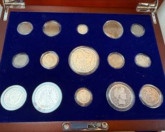 U.S. Coins of the 19th Century Display Set