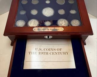 U.S. Coins of the 19th Century Display Set